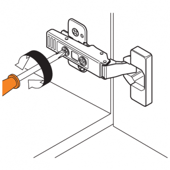 Zawias Blum 110' nakładany, CLIP TOP, 71T3550